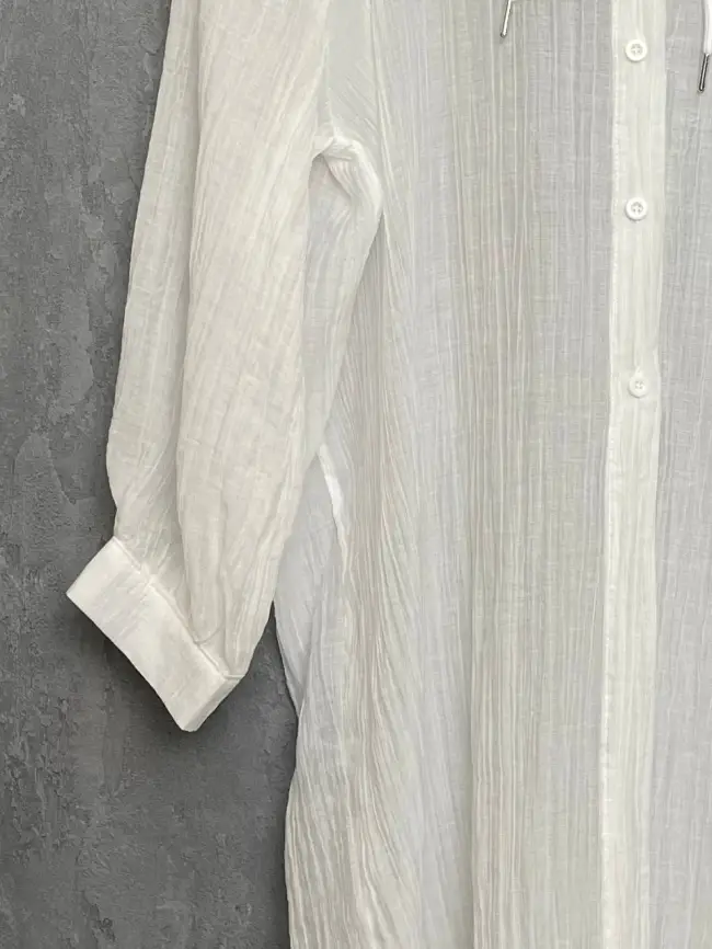 Пыльник рубашка удлиненный 9087 Размер 50-58 фото 46