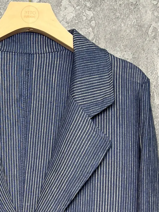 Пиджак лен 25099 Размер 46-52 фото 13