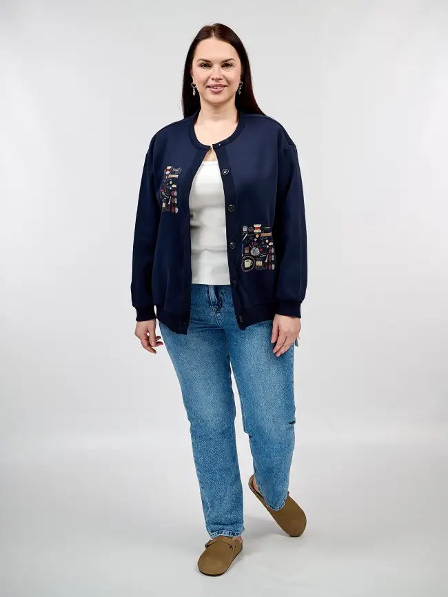 Джинсы 25266 ЭттоПлюс Размер 50-56 фото 45