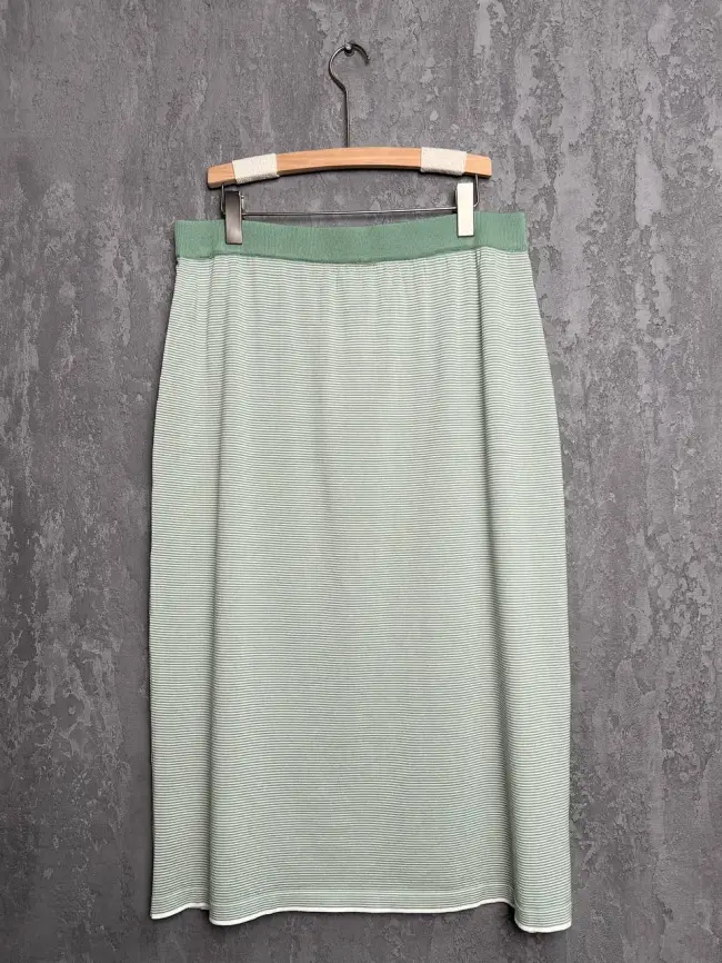 Юбка в полоску ЭттоПлюс 25416 Размер 54-58 фото 12