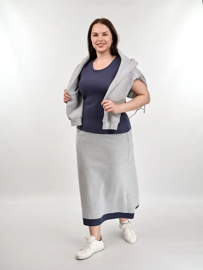 Костюм тройка 0093 Размеры 54-58 фото 5