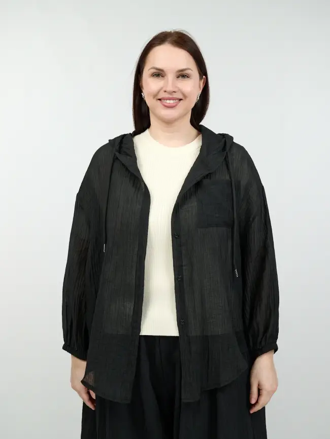 Пыльник рубашка 8026 Размер 50-58 фото 14