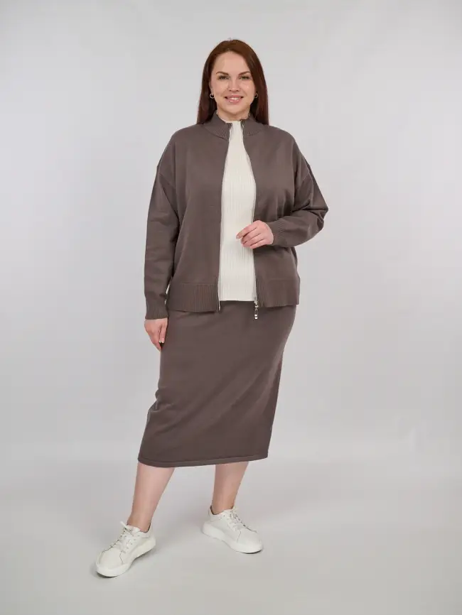 Юбка 25413 ЭттоПлюс Размер 50-58 фото 72