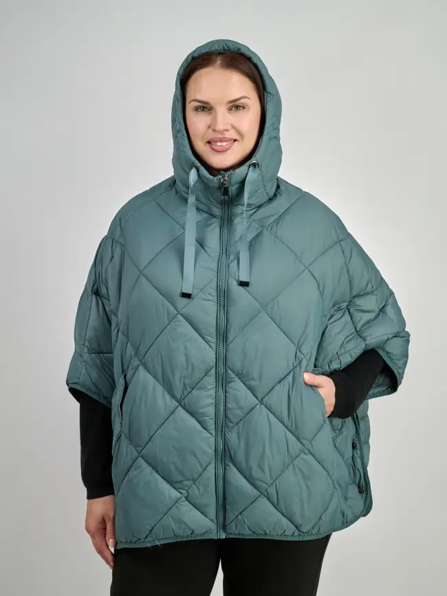 Пончо Италия 2335 Размер 48-62 фото 59