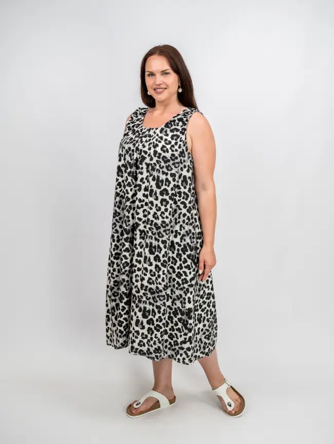 Сарафан ЭттоПлюс 34181-1 размер 52- 58 фото 2