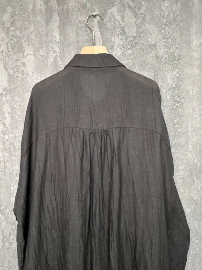 Рубашка-кардиган рукав 3/4 24093 Размер 50-58 фото 12