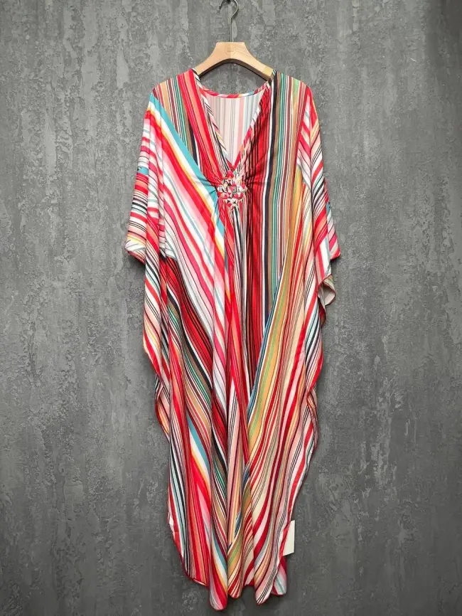 Туника принт 8693 Размер 46-58 фото 4