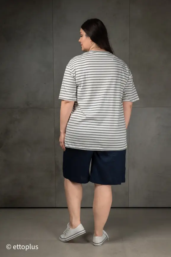Футболка в полоску ЭттоПлюс 034 Размер 50-58 фото 15