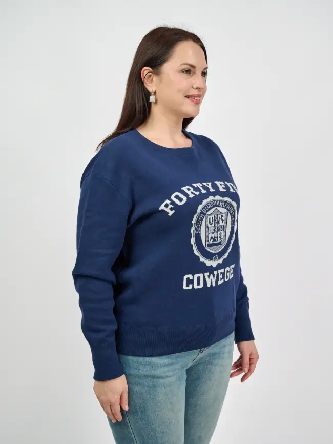 Свитшот 25337 Размер 48-56 фото 25