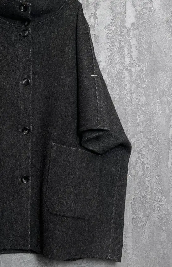 Пальто шерсть 0718-1 Размер 50-60 фото 25