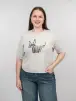 Футболка с принтом 95141 Размер 50-54
