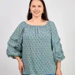 Блуза ЭттоПлюс 34184 Размеры 50-58